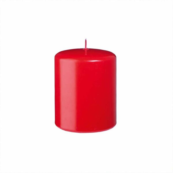Kopschitz Stumpen-Kerze rot 10x8cm