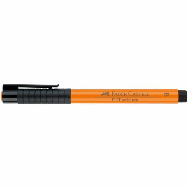 Faber Castell PITT artist pen brush lasurorange