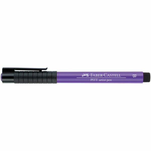 Faber Castell PITT artist pen brush purpurviolett