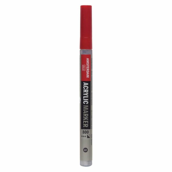 AMSTERDAM Acrylic Marker 1-2mm silber