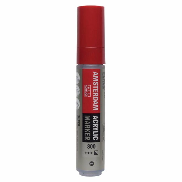 AMSTERDAM Acrylic Marker 15mm silber