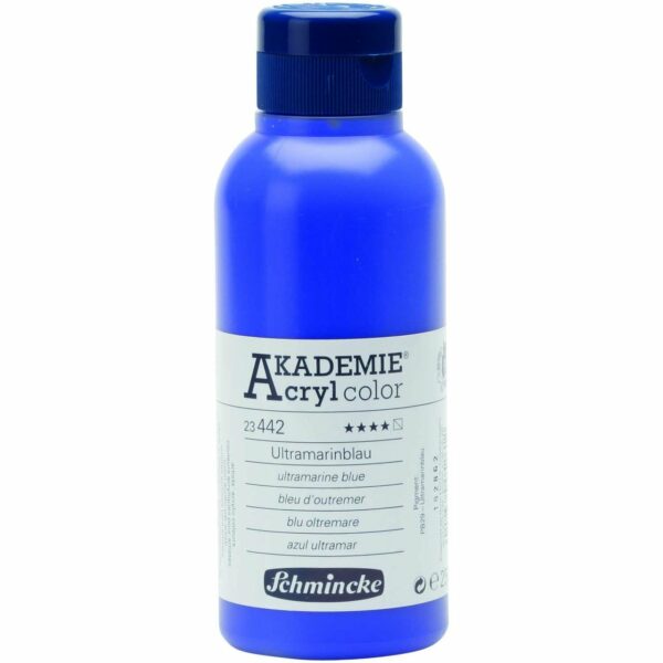 Schmincke Akademie Acrylcolor 250ml ultramarin blau