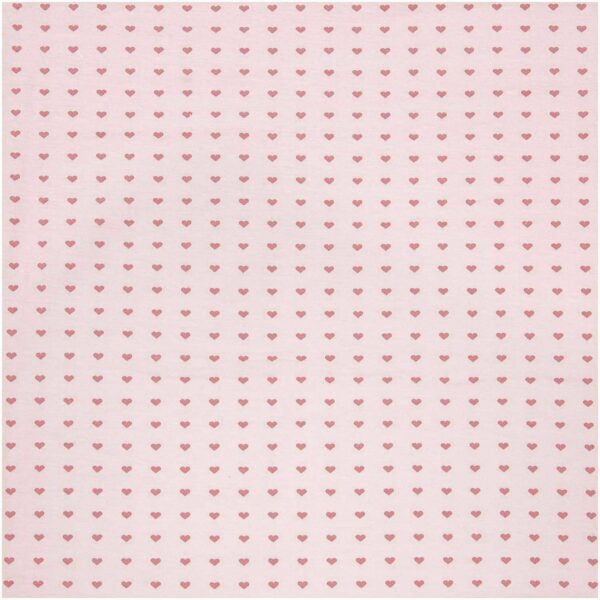 Rico Design Jerseystoff Happy Baby Herzchen rosa 72x100cm