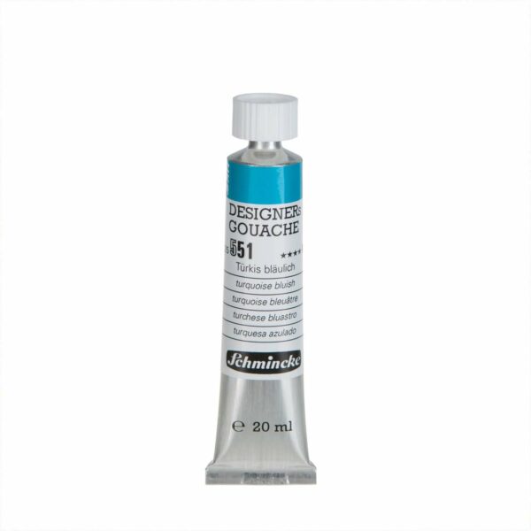 Schmincke Designers Gouache 20ml türkis-bläulich