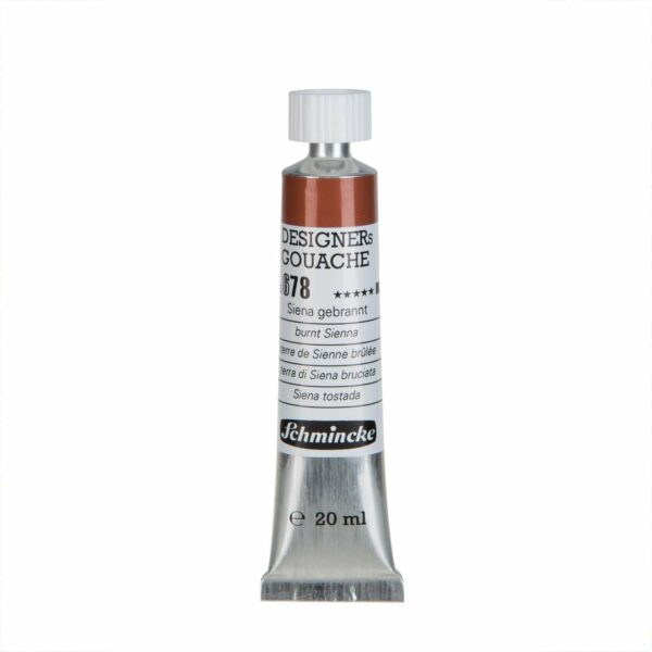 Schmincke Designers Gouache 20ml Siena gebrannt