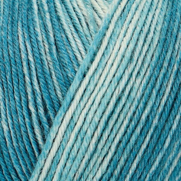 REGIA Premium Silk Color 4fädig 100g 400m teal color