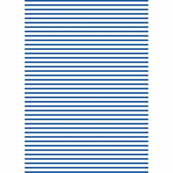 MARPA JANSEN Fotokarton Streifen weiß-blau 50x70cm 300g/m²
