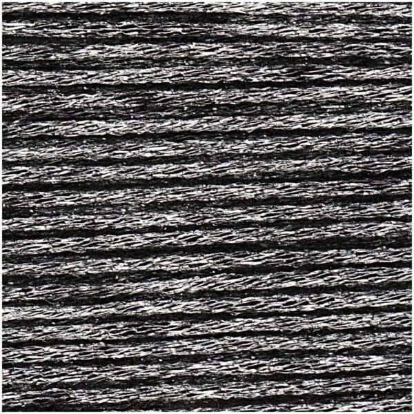 Rico Design Fashion Métallisé aran 50g 150m schwarz