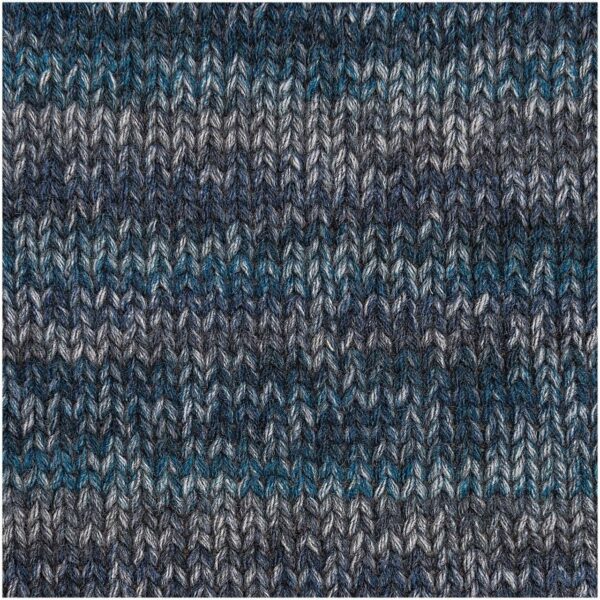 Rico Design Essentials Alpaca Blend Print Chunky 50g 90m blau Mix