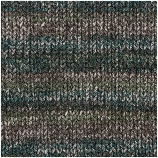 Rico Design Essentials Alpaca Blend Print Chunky 50g 90m petrol-oliv