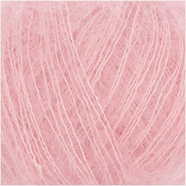 Rico Design Essentials Super Kid Mohair Loves Silk 25g 200m rosa