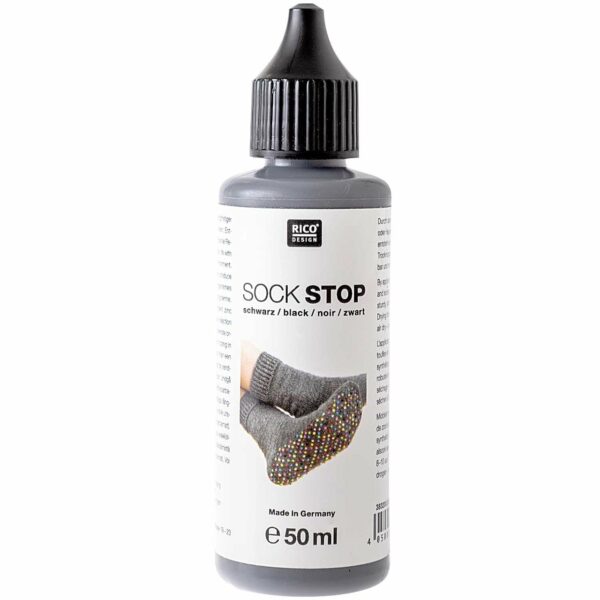 Rico Design Sock Stop 50ml schwarz