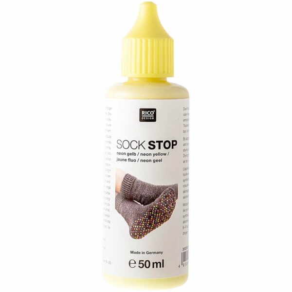 Rico Design Sock Stop 50ml neon-gelb