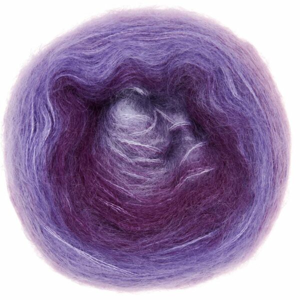 Rico Design Essentials Super Kid Mohair Loves Silk Colourlove 100g 265m violett