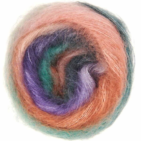 Rico Design Essentials Super Kid Mohair Loves Silk Print 50g 375m autumn