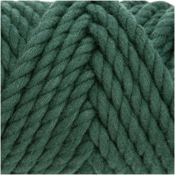 Rico Design Creative Cotton Cord Makramee-Garn 130g 25m petrol