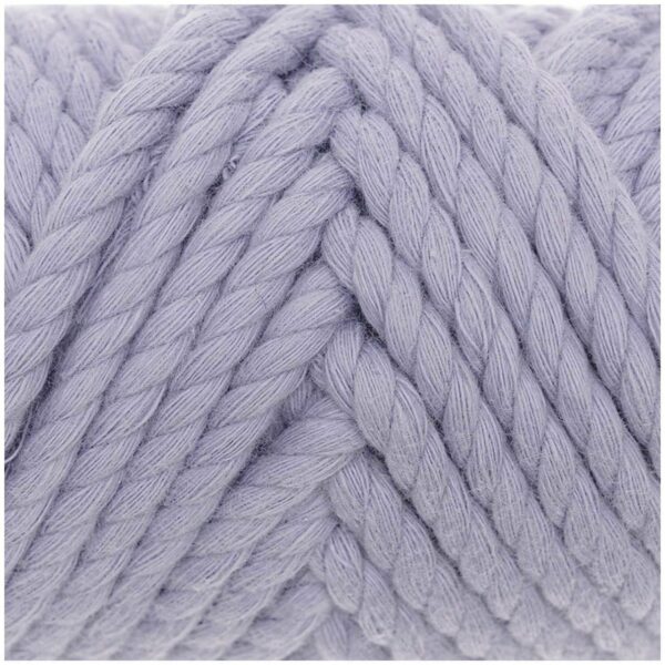 Rico Design Creative Cotton Cord Makramee-Garn 130g 25m lila