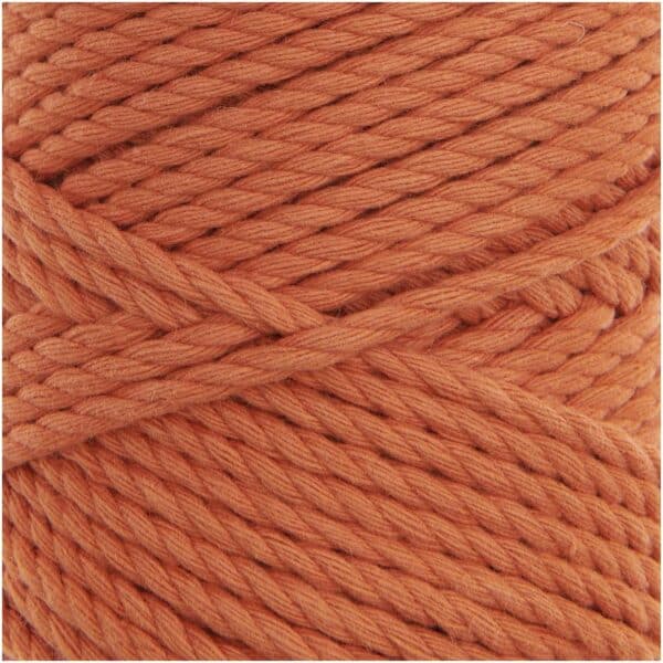 Rico Design Creative Cotton Cord skinny Makramee-Garn 190g 55m orange