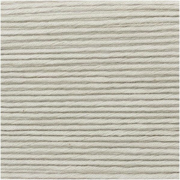 Rico Design Essentials Organic Cotton aran 50g 90m silber