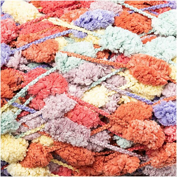 Rico Design Creative Pompon Print 200g lila-beere