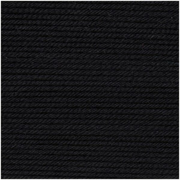 Rico Design Essentials Cotton dk 50g 120m schwarz