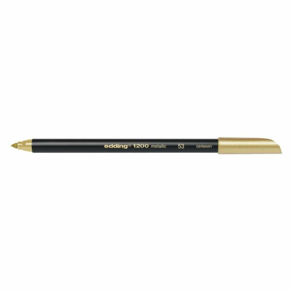 edding 1200 metallic colour pen gold