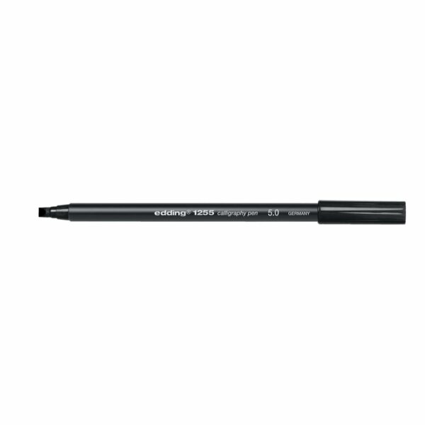 edding 1255 calligraphy pen schwarz 5.0