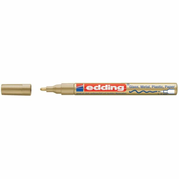 edding 751 Glanzlack-Marker 1-2mm gold