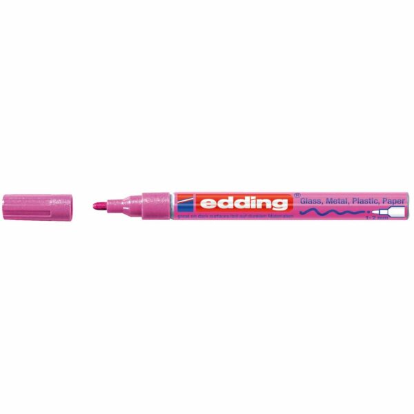 edding 751 Glanzmarker pink-metallic