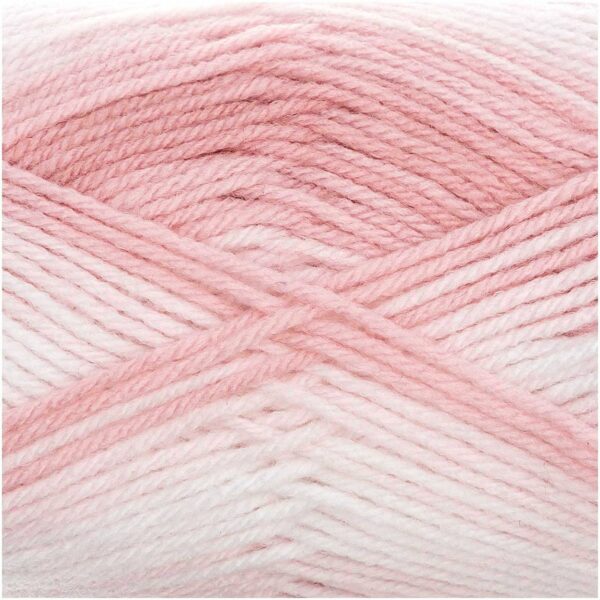 Rico Design Babywolle Print 50g 150m rosa Mix