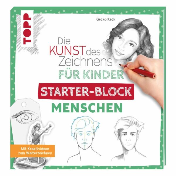 TOPP Die Kunst des Zeichnens für Kinder Starter-Block - Menschen