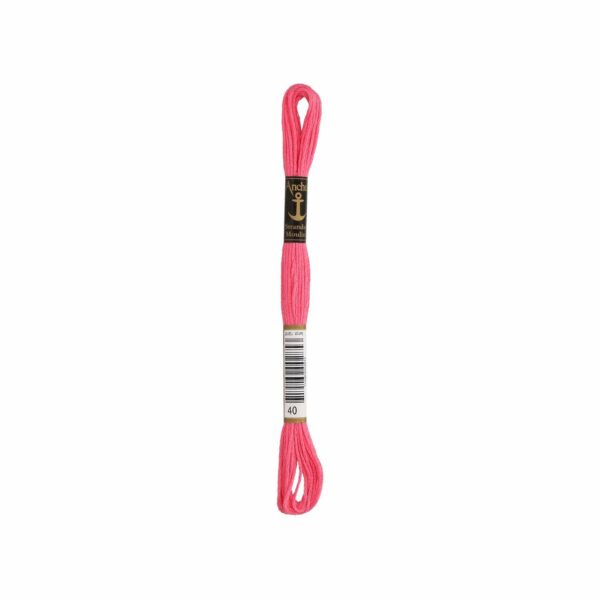 MEZ Anchor Coats Sticktwist 8m 00040 pink hell