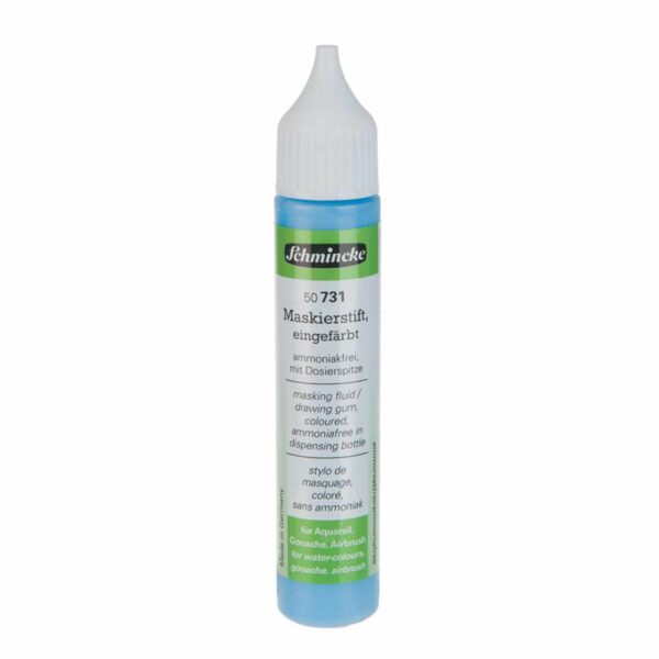 Schmincke Maskierstift eingefärbt blau 25ml