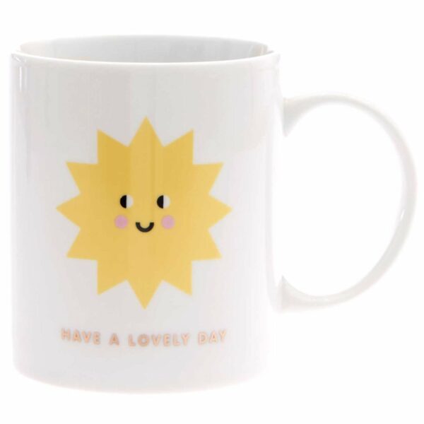 Ohhh! Lovely! Porzellan Tasse Sonne 8x9