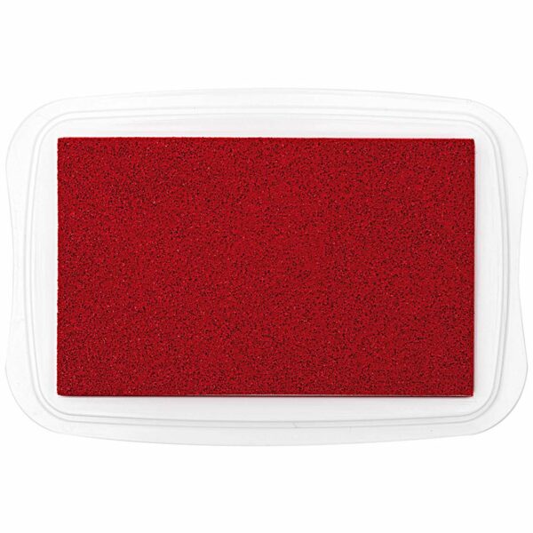 Rico Design Textilstempelkissen 9x6cm rot