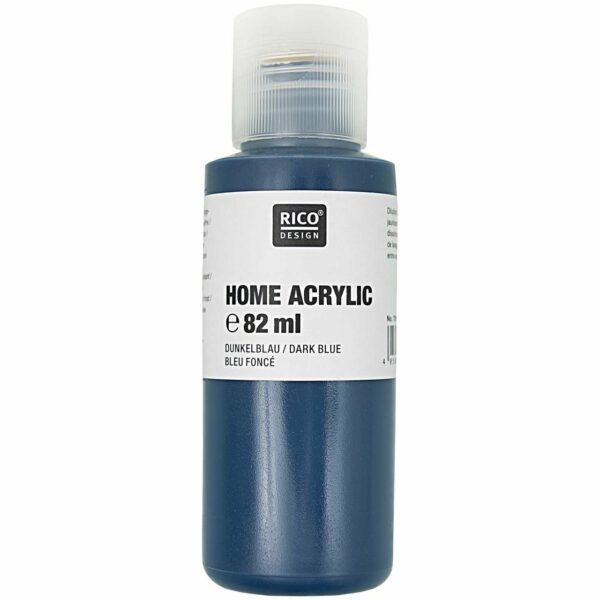 Rico Design Home Acrylic 82ml dunkelblau