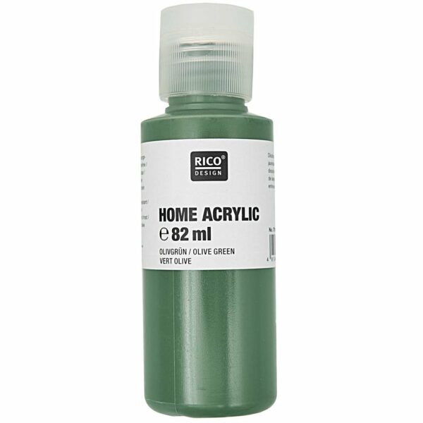 Rico Design Home Acrylic 82ml olivgrün