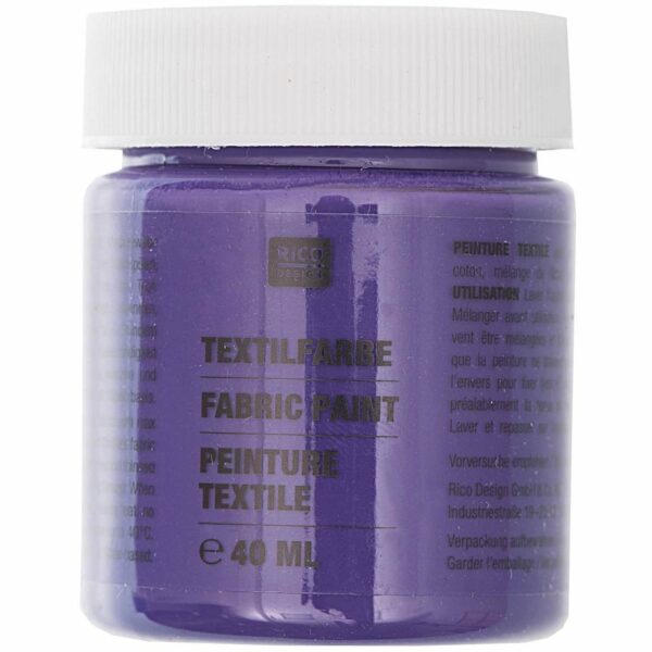 Rico Design Textilfarbe 40ml violett