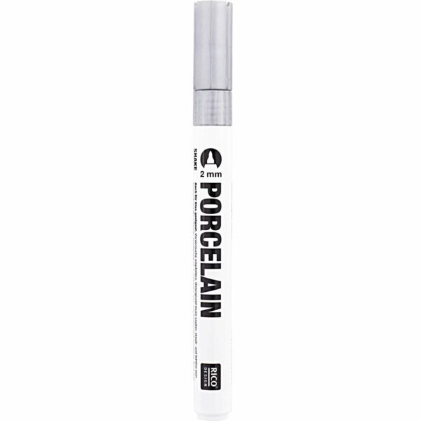 Rico Design Porzellanmarker 2mm silber