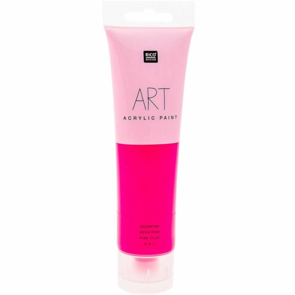 Rico Design ART Künstler Acrylfarbe 100ml neonpink