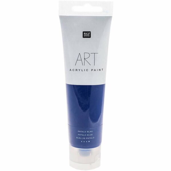 Rico Design ART Künstler Acrylfarbe 100ml phtalo-blau