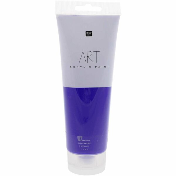 Rico Design ART Künstler Acrylfarbe 250ml ultramarin