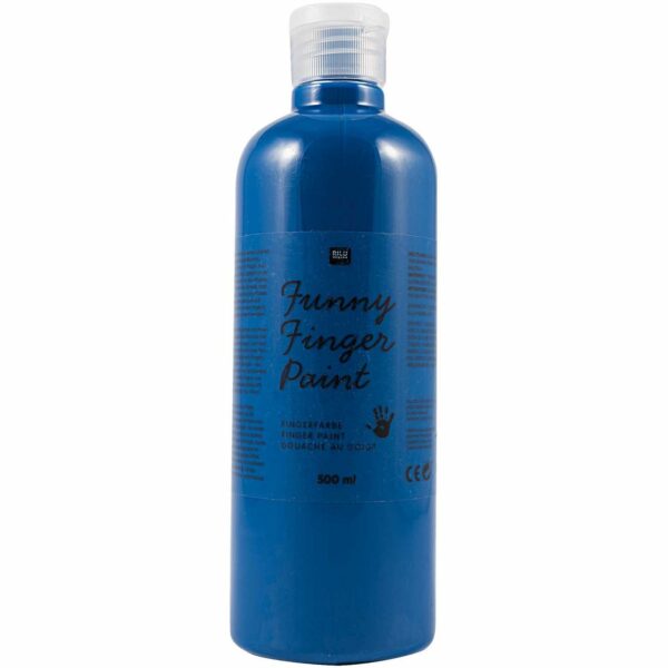 Rico Design Fingerfarbe 500ml blau