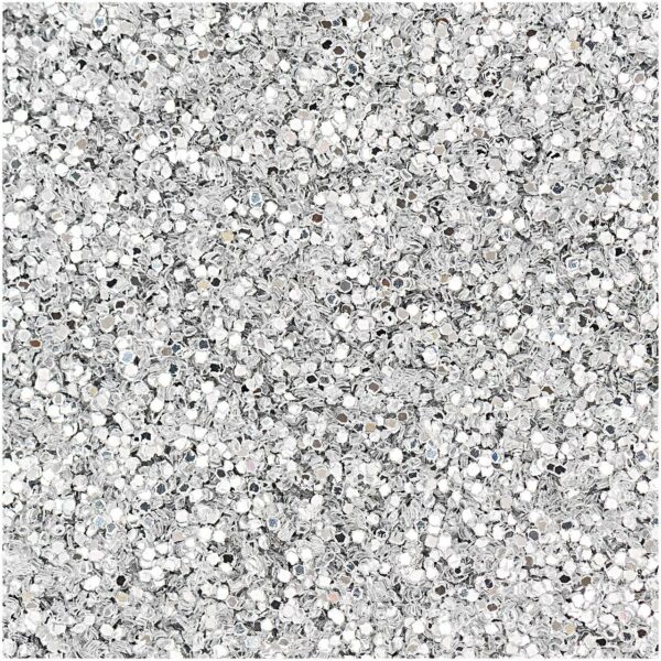 Rico Design Glitter 17g silber