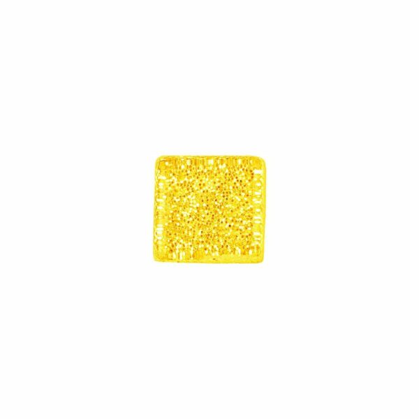 Rico Design Soft-Glas Mosaiksteine Glitter 185g gelb