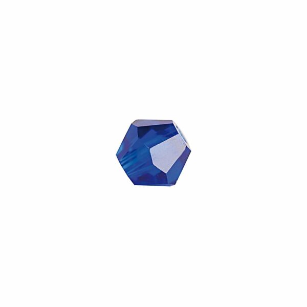 Rico Design Glasschliff-Raute Perlen 4mm 20 Stück blau