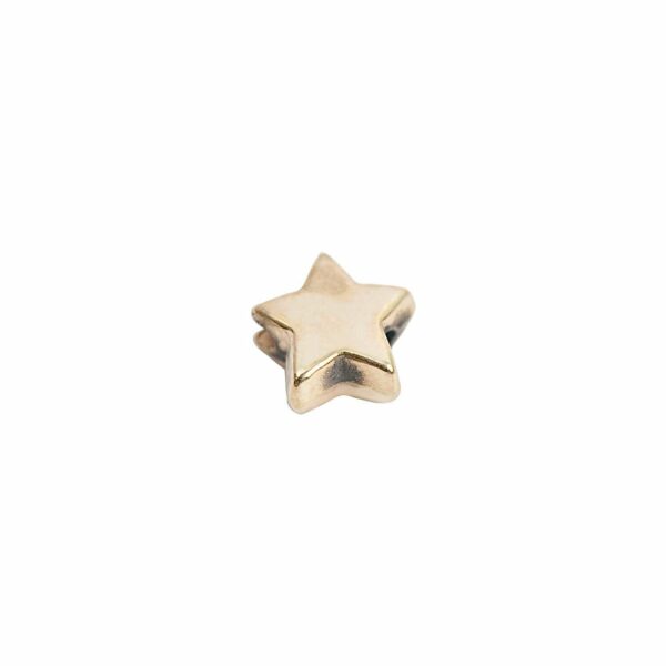 Rico Design Stern gold 5x3mm 30 Stück