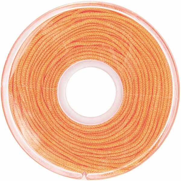 Rico Design Makrameeband 1mm 10m neon orange