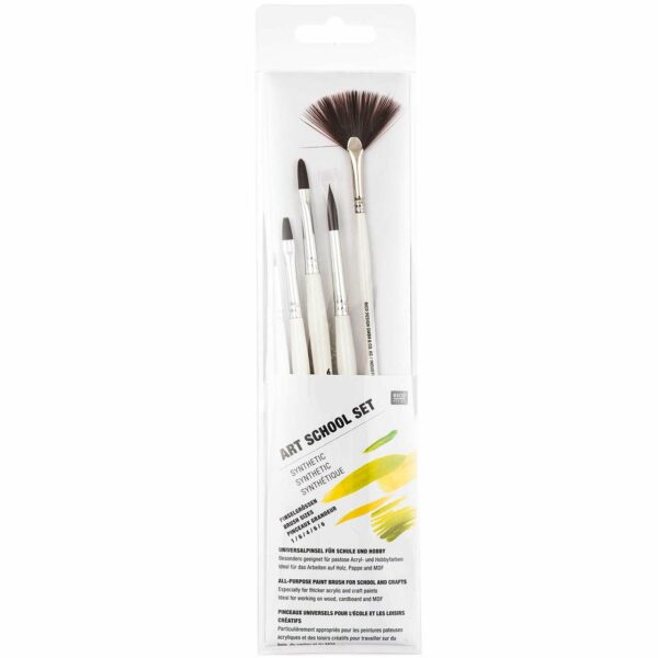 Rico Design Pinsel Art School Synthetic Set 5teilig