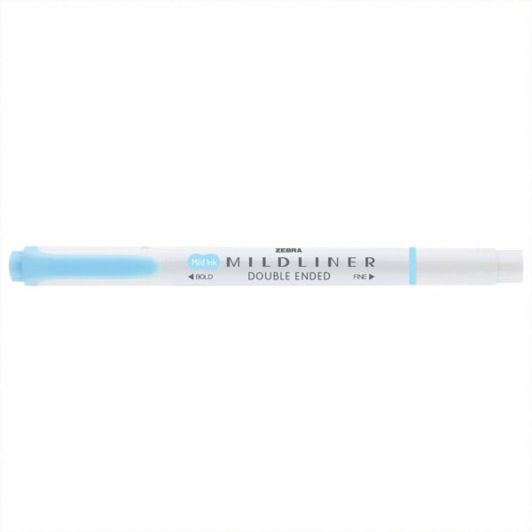 ZEBRA Mildliner Textmarker mit 2 Spitzen blau